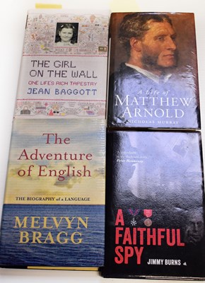Lot 436 - Four signed books, comprising Jimmy Burns 'A...