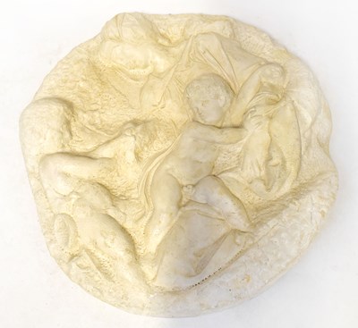 Lot 193 - A replica roundel of Michelangelo's 'Taddei...