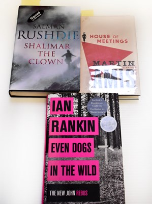 Lot 444 - Three signed novels, comprising Ian Rankin...