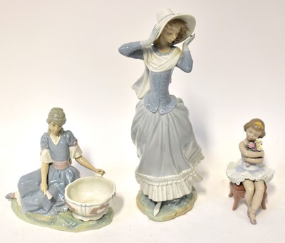 Lot 123 - LLADRÓ; three figures comprising 04936 'Spring...