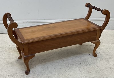 Lot 83 - A modern bedroom seat, height 57cm, width...