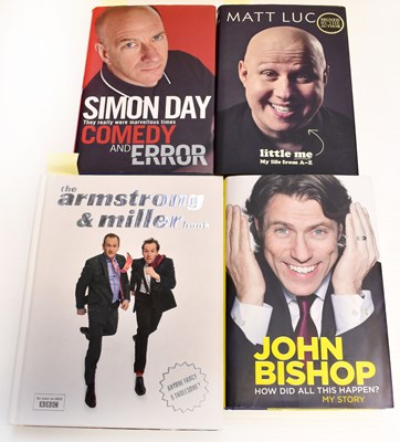 Lot 434 - Three signed autobiographies, comprising John...