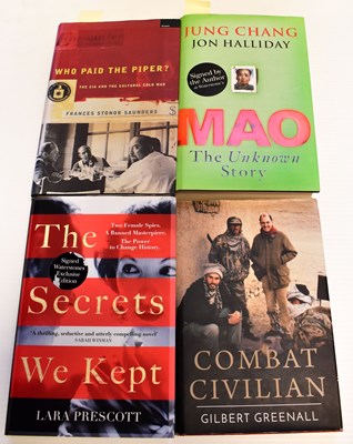 Lot 438 - Four signed books, comprising Gilbert Greenall...