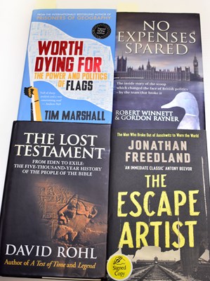 Lot 439 - Four signed books, comprising Jonathan...