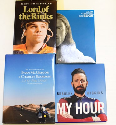 Lot 427 - Three sport related signed autobiographies,...
