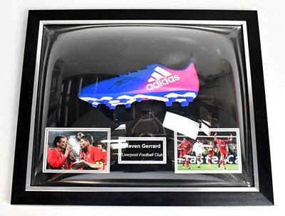 Lot 512 - LIVERPOOL FOOTBALL CLUB; an Adidas pink and...