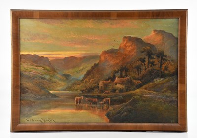 Lot 1071 - WILLIAM LANGLEY (1852-1922); oil on canvas,...