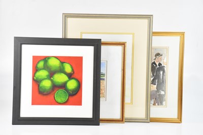 Lot 1144 - C BAKER; watercolour, 'Provence', signed 20 x...