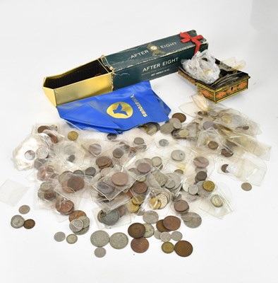 Lot 601 - A collection of predominantly British coins,...