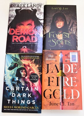 Lot 459 - Four signed novels, comprising June CL Tan...
