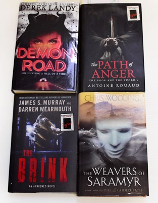 Lot 463 - Four signed novels, comprising Antoine Rouaud '...