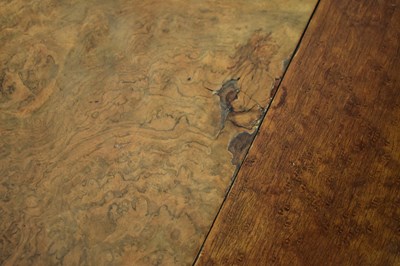 Lot 44 - A Victorian burr walnut Sutherland table, on...