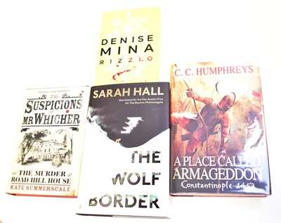 Lot 449 - Three signed novels, comprising Sarah Hall...