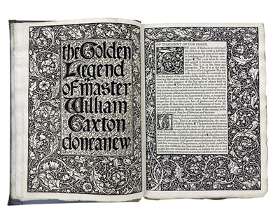 Lot 592 - KELMSCOTT PRESS; THE GOLDEN LEGEND OF MASTER...