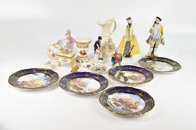 Lot 1917 - A collection of decorative ceramics including...