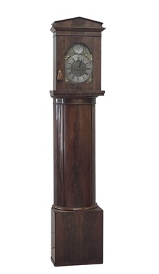 Lot 249 - A 19th century eight day longcase clock, the...