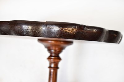 Lot 28 - An Edwardian mahogany line inlaid circular...