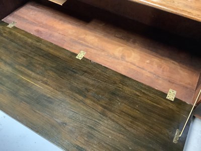 Lot 31 - DANECRAFT; a teak sideboard comprising a...