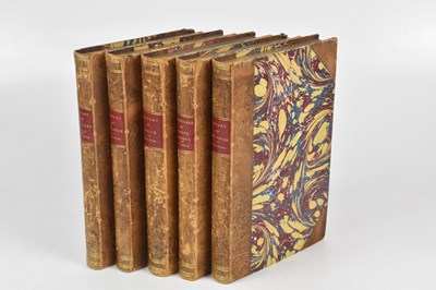 Lot 405 - THE WORKS OF HENRY FIELDING, 5 vols, limited...