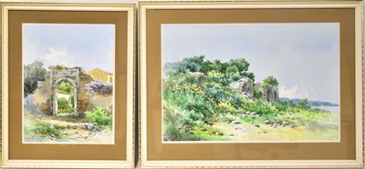 Lot 394 - 20TH CENTURY CONTINENTAL SCHOOL; watercolour,...