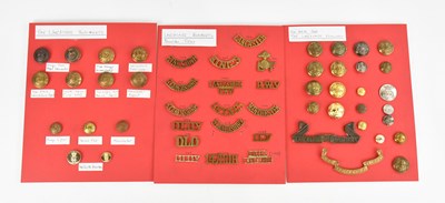 Lot 1234 - A collection of Lancashire Regiment and...