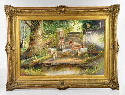 Lot 1178 - PAUL ATTFIELD (born 1950); oil on board, two...