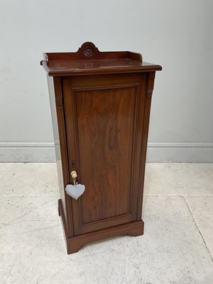 Lot 203 - A 19th century mahogany side cabinet, with...