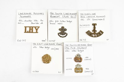 Lot 1274 - A collection of Lancashire Fusiliers shoulder...