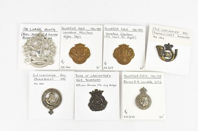 Lot 1275 - A collection of various Lancashire Regiment...