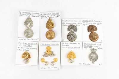 Lot 1279 - A collection of Lancashire Fusiliers officer's...
