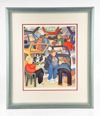 Lot 1131 - BERYL COOK (1926-2008); a pencil signed...