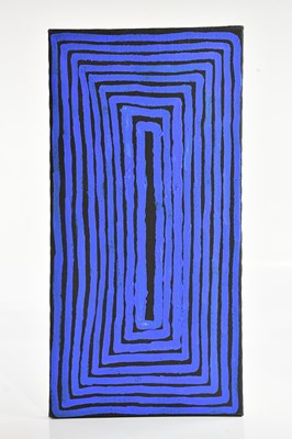 Lot 611 - UNATTRIBUTED; a contemporary abstract oil...