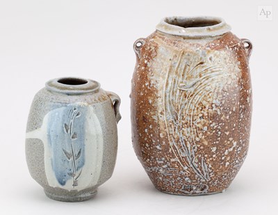 Lot 563 - PHIL ROGERS (1951-2020); a lugged salt glazed...