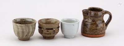 Lot 570 - PHIL ROGERS (1951-2020); a small stoneware jug...