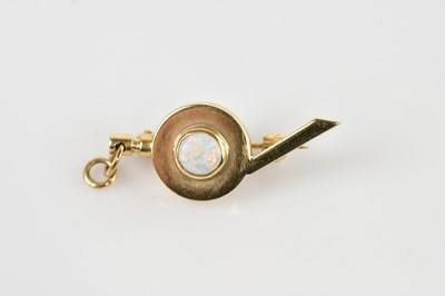Lot 548 - A 9ct yellow gold pendant in the form of a...