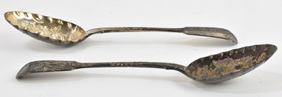 Lot 1124 - CHAWNER & CO; a pair of Victorian hallmarked...