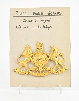 Lot 1281 - A Royal Horse Guards officer's pouch badge.