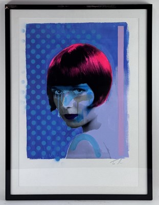 Lot 120 - TIM FOWLER (British); silkscreen on paper,...