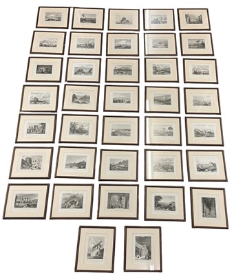 Lot 270 - A set of thirty-seven 19th century and later...