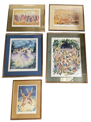 Lot 202 - GILA HOLT (1910-2004); a collection of five...