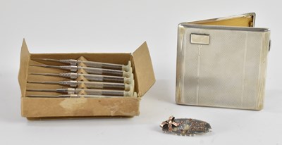 Lot 1134 - M H MEYER LTD; a George VI hallmarked silver...