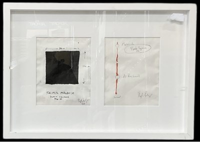 Lot 229 - STEPHEN FARTHING (born 1950); ink on paper,...