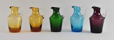 Lot WHITEFRIARS; five mid-century art glass 9648...