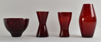 Lot GEOFFREY BAXTER FOR WHITEFRIARS; four pieces...
