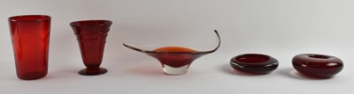Lot WHITEFRIARS; five pieces of mid-century art...