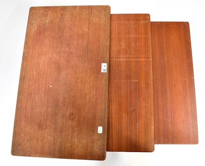 Lot 34 - SILKEBORG; a mid-century Danish teak nest of...