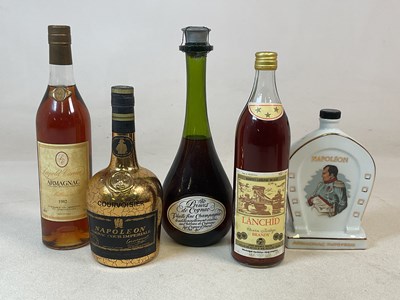 Lot 292 - COGNAC; a bottle of fine old champagne,...