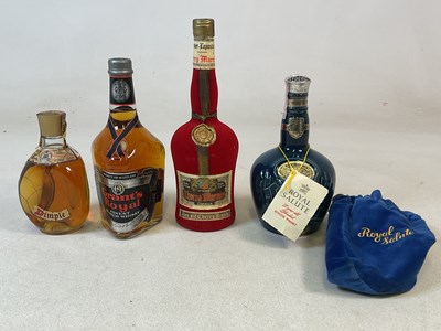 Lot 293 - WHISKY; a small bottle of Grant's Royal Finest...