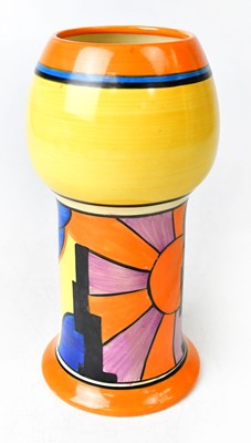 Lot 143 - CLARICE CLIFF; a Bizarre 'Sun Ray' pattern...