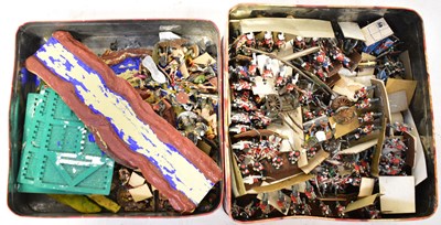 Lot 631 - A large quantity of lead soldiers and fantasy...
